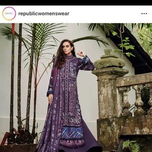 Pakistani indian designer wear outfit